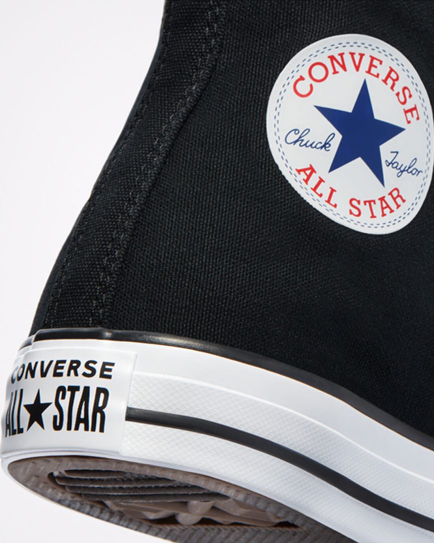 Dámské Boty Vysoké Converse Chuck Taylor All Star Classic Černé | CZ BVNH96